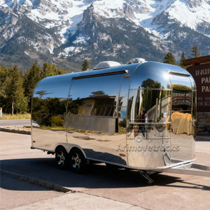 Carrito de Comida Comercial Personalizable para Hot Dogs, Papas Fritas, Tacos, Hamburguesas, Pollo Asado, Remolque de Comida, Camión de Comida - Product Image 4