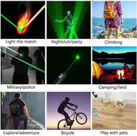 Stylo laser infrarouge haute puissance 303 pour enseignement, présentation commerciale, table de sable et lampe torche