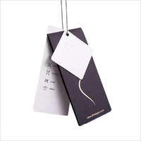 Étiquette d'emballage, étiquette de prix pour vêtements, matériau papier, code-barres RFID pour chaussures et vêtements