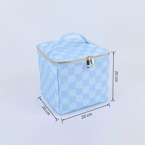 Custom Print Pattern DIY Square Blue Reusable Casual <b>Lunch</b> <b>Box</b> <b>Bag</b> Kids Adults Outdoor Picnic Cooler Food Insulated Camping - Product Image 6
