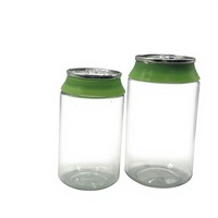 Boîtes en plastique PET de qualité alimentaire de 90 ml, 100 ml, 250 ml, 330 ml pour jus de fruits secs et boissons gazeuses
