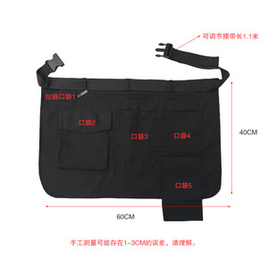 <span class=keywords><strong>Delantal</strong></span> de medio <span class=keywords><strong>cuerpo</strong></span> de chef, <span class=keywords><strong>delantal</strong></span> de ropa de trabajo de cocina de restaurante de hotel para hombres, <span class=keywords><strong>delantal</strong></span> de catering personalizado - Product Image 4