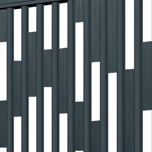 ZIYU ZY-D-<span class=keywords><strong>DH</strong></span>-001 Automatisches Industrielles Aluminium-Teleskop-Falttor Freitragendes Schiebetor Nagetier-Sicher - Product Image 3