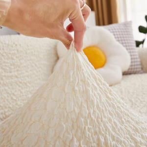 Funda Elástica Jacquard con Diseño Floral Moderno, Ajuste Perfecto 3211, Protección Contra Arañazos de Gatos/Perros, Tela de Alta Calidad - Product Image 2