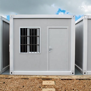 Tùy Chỉnh 1 Phòng Ngủ Xách Tay Đúc Sẵn Thiết Kế Văn Phòng Có Thể Tháo Rời Phẳng Gói <span class=keywords><strong>Container</strong></span> Nhà Bánh Sandwich Bảng Điều Chỉnh <span class=keywords><strong>Modular</strong></span> Xây Dựng - Product Image 1