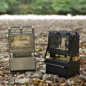 Réchaud <span class=keywords><strong>à</strong></span> <span class=keywords><strong>pétrole</strong></span> portable de style rétro pour le camping en plein air, éclairage, chauffage, ébullition de l'eau. Lampes de camping triangulaires - Product Image 6