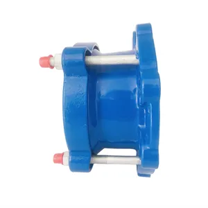 Rohrverbindungsstück aus Kohlenstoffstahl Ductile Gusseisen-PVC-Schnellflansch-Gussadapter