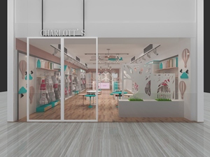 Đồ Nội Thất Cửa Hàng Bán Lẻ Đồ Trang Trí Cửa Hàng Quần Áo Em Bé Trưng Bày Cửa Hàng Quần Áo Trẻ Em - Product Image 3