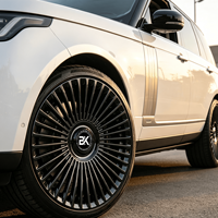Jantes forgées Bku 5x120 pour Range Rover Sport Svr Vogue Defender 90 personnalisées 20 21 22 23 24 pouces, jantes en alliage haute résistance
