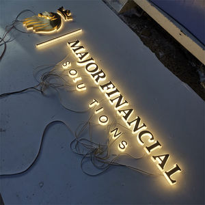 Señalización 3D, letreros de oficina interiores comerciales personalizados, letras iluminadas en 3D, logotipo Led retroiluminado, letrero comercial - Product Image 4
