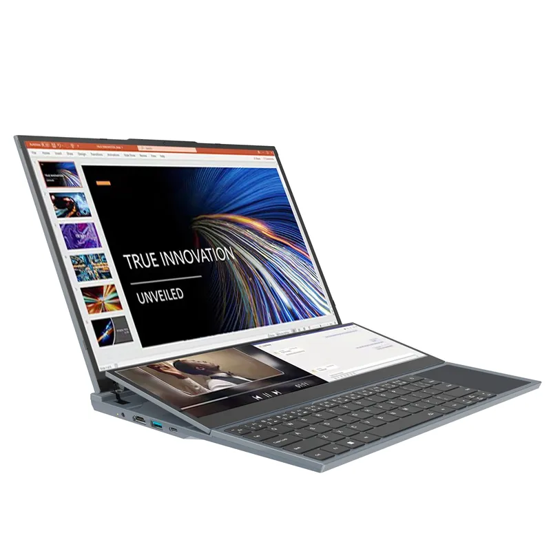 Laptop pribadi & Rumah kustom bilgisayar Core i7 generasi ke-10 merek bisnis baru layar sentuh ganda komputer Laptop