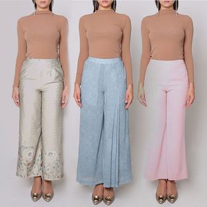 Nuovo Modello <span class=keywords><strong>Pantaloni</strong></span> <span class=keywords><strong>Palazzo</strong></span> Stile Europeo per Donne Formose - Product Image 5