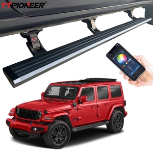 Marchepieds électriques rétractables automatiques pour <span class=keywords><strong>Jeep</strong></span> <span class=keywords><strong>Wrangler</strong></span> JL JK 4 <span class=keywords><strong>portes</strong></span> 2016 2018 2022 - Product Image 1