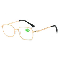 Monture en métal lentille en verre presbytie myope fournisseur lunettes en gros femmes lunettes correctrices lunettes de lecture flexibles