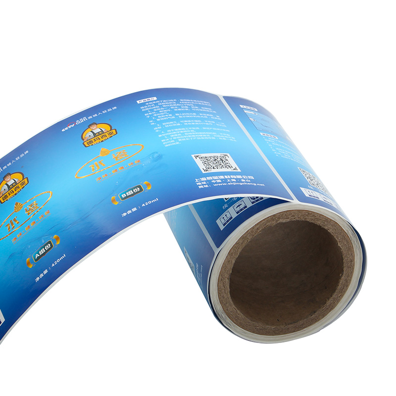 Custom Printed Adhesive Sticker with Logo for Product Packaging and Commercial Brand Labeling