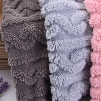 Shaoxing – tissu en fausse fourrure de Sherpa en Polyester, tissu en fausse fourrure d'agneau, 100% Polyester