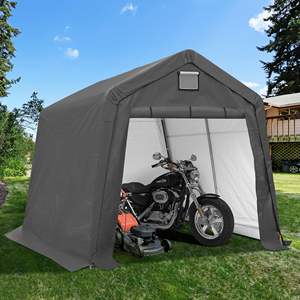 <span class=keywords><strong>Abri</strong></span> de stockage extérieur portable robuste 10 'x 10' avec porte à glissière enroulable pour générateur, véhicules, <span class=keywords><strong>moto</strong></span> - Product Image 1