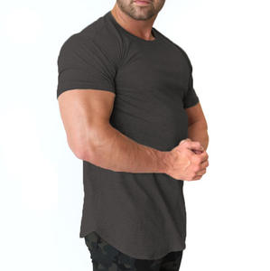 T-shirt d'entraînement d'hiver personnalisé avec logo pour hommes - T-shirt de fitness et de basketball, haut de performance pour la course en intérieur/extérieur, vente en gros - Product Image 3