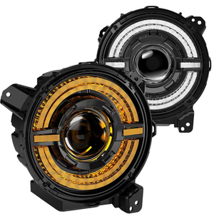 AURON - Faro Delantero LED de Alta Luminosidad para Jeep Wrangler Gladiator 2018 en Adelante, 9 Pulgadas - Product Image 1