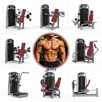 Équipement de musculation commercial à charges sélectionnables certifié CE ISO EN957, directement de l'usine BFT, pour clubs de fitness