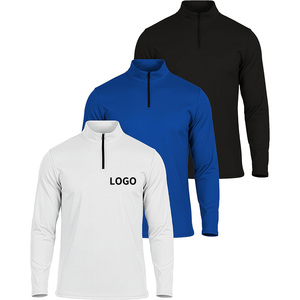 <span class=keywords><strong>Felpa</strong></span> da Uomo con Zip a Quarto, Stile Smart-Casual, Design Contemporaneo per Tutto l'Anno, Alta Qualità Sartoriale Personalizzata - Product Image 1