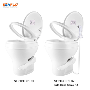 SEAFLO Toilette RV Monobloc en Plastique à Pédale pour Extérieur, Portable pour Camping, Caravane, Camping-car, <span class=keywords><strong>Accessoires</strong></span> de Remorque - Product Image 5