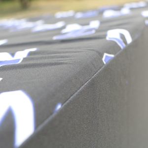 Housse de table rectangulaire personnalisée 4ft 6ft, nappe extensible pour salons professionnels, compétitions sportives et événements - Product Image 6