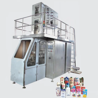 Machine d'emballage de remplissage de carton de brique aseptique d'eau de jus automatique liquide lait de paquet de Tetr