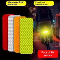 Pegatinas Reflectantes Nocturnas Personalizadas para Vehículos Eléctricos y Motocicletas, Tiras Reflectantes Anticolisión