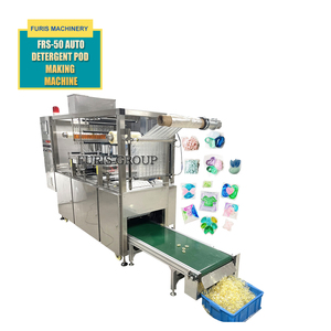Máquina Eléctrica Automática 3 en 1 para Fabricación de Detergente en Cápsulas, Equipo de Llenado y Envoltura de Plástico Soluble en Agua, Precio de Fábrica - Product Image 1