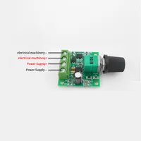 Controlador de velocidade para motor pwm, micro regulador de velocidade com largura de pulso universal