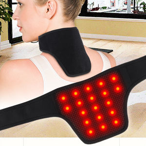 Support de cou auto-chauffant pour adulte avec 19 aimants Épaule et cou Écharpe chaude et froide pour soulager la douleur et les blessures en céramique - Product Image 6