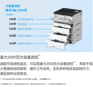 LBP457w A3 Single-function Black and <b>White</b> Laser <b>Printer</b> Wireless A3 Single-function Black and <b>White</b> Laser <b>Printer</b> - Product Image 6