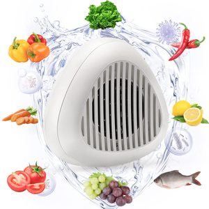 AIBS HE-X002 Customize mini Kitchen wireless charging veget cleaner Fruit And Vegetable Washer Fruits cleaning machine