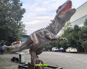 <span class=keywords><strong>Dinosaurio</strong></span> Animatrónico Personalizado de 6 m con Motor Servo, Modelo de <span class=keywords><strong>Dinosaurio</strong></span> de Goma Hecho a Mano, <span class=keywords><strong>Indominus</strong></span> <span class=keywords><strong>Rex</strong></span> para Atracción de Parque - Product Image 6