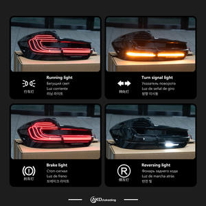 13-18 para BMW 3 Series F30/35, montaje de actualización de luz trasera, dirección de flujo LED, compatible con fronteras - Product Image 6