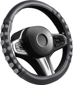 Housse de <span class=keywords><strong>volant</strong></span> universelle en PVC élégante et douce, mise à niveau de luxe pour les véhicules modernes - Product Image 3