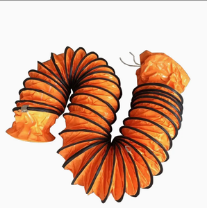 Flexibler PVC-Stoffschlauch 12 Zoll 300mm für Gebläse Ventilator Heizung Hochtemperatur-Luftaustausch - Product Image 3