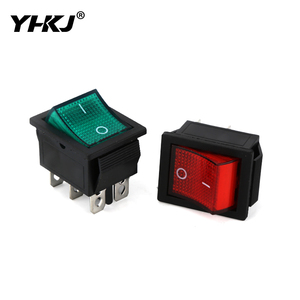 สวิตช์เปิด/ปิด4พิน/6Pin KCD4สวิตช์ไฟ16A 250VAC/ 20A 125V 35x25.5x10mm - Product Image 1