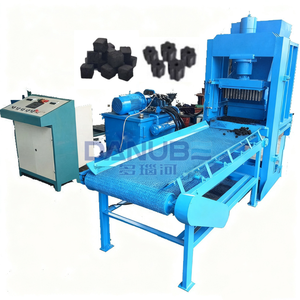 เครื่องทำถ่านกะลามะพร้าวอัตโนมัติ เครื่องผลิตถ่านอัดแท่งรูปทรงกลม - Product Image 1