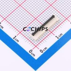 CAX-AFC34-24XIB-H1.2 FFC/FPC Connector SMD,P=0.5mm,Connector Flip Cover Type Double Side Contact / Top Bottom Contact 24P 0.5mm - Product Image 1