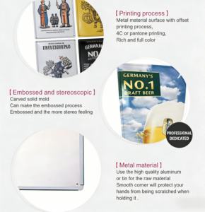 Panneaux en étain vintage personnalisés bon marché pour la décoration murale de la maison, du café, du Nouvel An chinois, de la fête des pères, pour le bar - Product Image 4