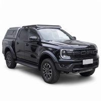 Cubierta de Aluminio Resistente para Camioneta, con Ventanas Corredizas Impermeables, para Campismo Todoterreno