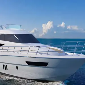Fujin Aluminum Boats 53ft high speed aluminum fishing boat sport yacht for sale vessels luxury yacht