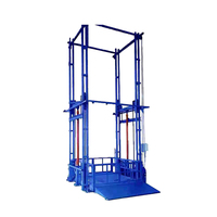 3m 4m 5m 500kg 1000kg 2000kg Vertikaler hydraulischer Fracht aufzug Lift Warehouse Cargo Lift Aufzug