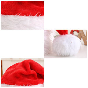 Nuovo cappello di natale regalo di natale 2025 felice festa festa festa buon natale feltro cappello di Babbo Natale - Product Image 6