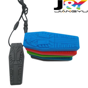 New Arrival Mummy Silicone Sensory Toys for Autistic Heavy Chewers Kids Adult Autism <strong>Chew</strong> <strong>Necklace</strong> - Product Image 4