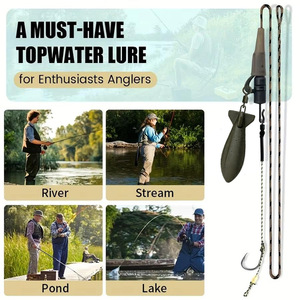 Rig de pêche à la carpe Missile Teardrop Swivel Sinker Rig Anti Current Reverse Bottom Dip Coated Long Cast 61cm 42g à 128g - Product Image 6