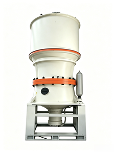 Concasseur à cône hydraulique monocylindre à haut rendement, max. 130 t/h, pour projets de concassage de granit, de basalte et de galets de rivière - Product Image 1