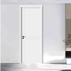 Europäische moderne minimalist ische Massivholz-Innen tür Neues schall dichtes Design für Schlafzimmer Hotel Villa School Anwendung - Product Image 1